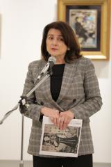 GLST - odprtje razstave A Testena, Mira Francetic Malcic - foto Alenka Strazisar Lamovsek (6)